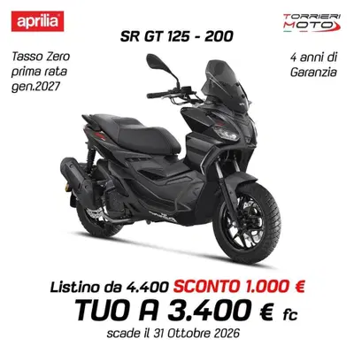 Aprilia SR GT 125 (2025 - 26) nuova