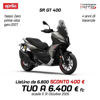 Aprilia SR GT 400 (2026) usata