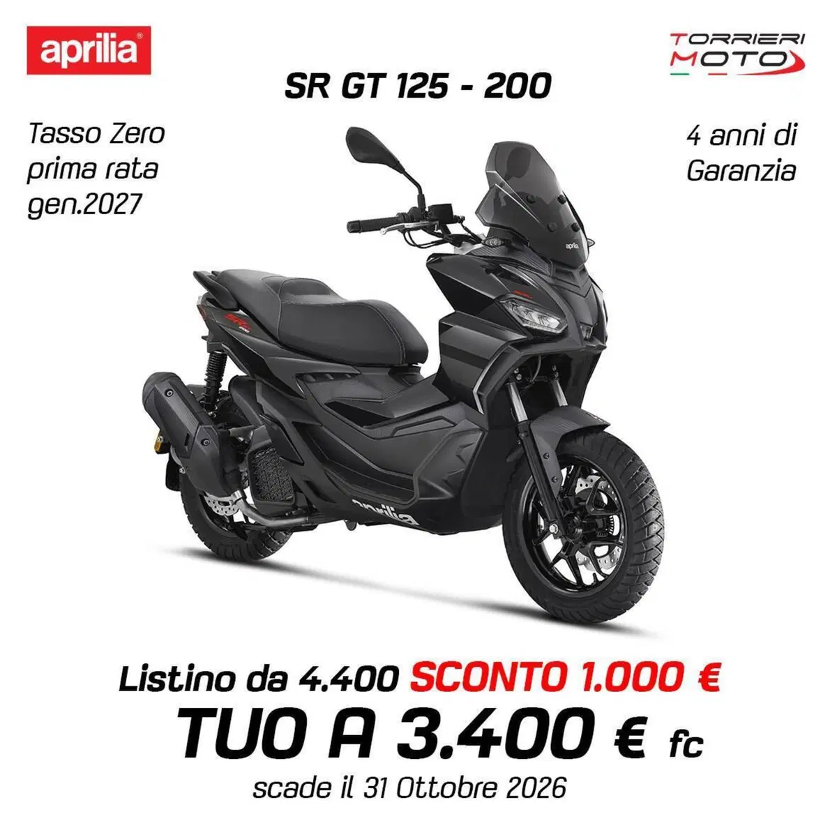 Aprilia SR GT 125 (2025 - 26)
