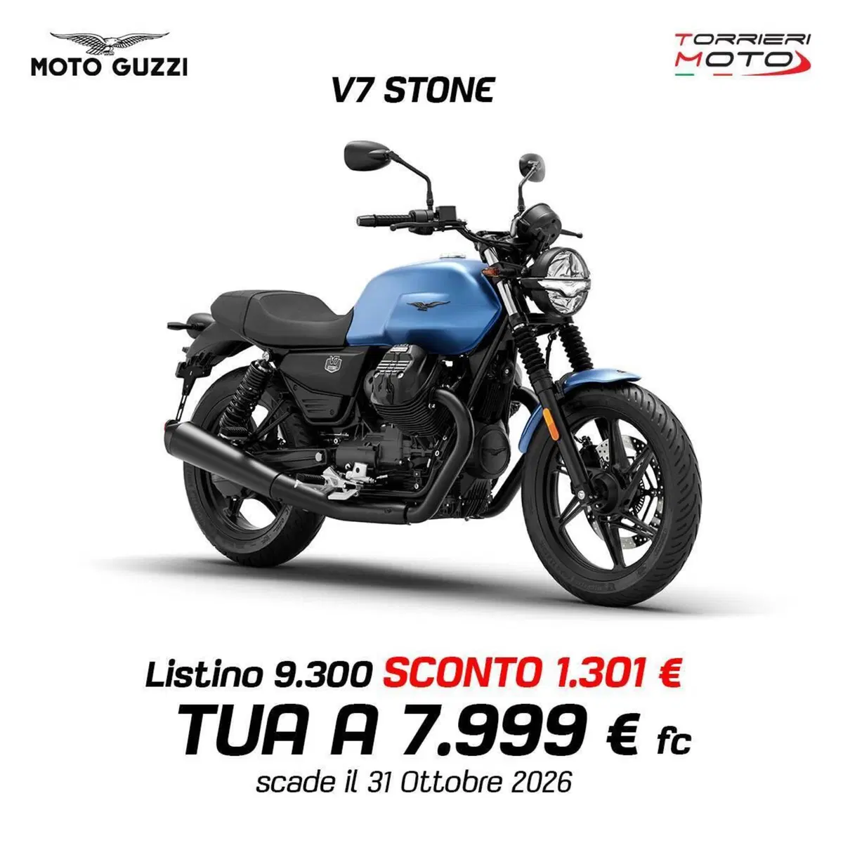 Moto Guzzi V7 Stone (2025 - 26)