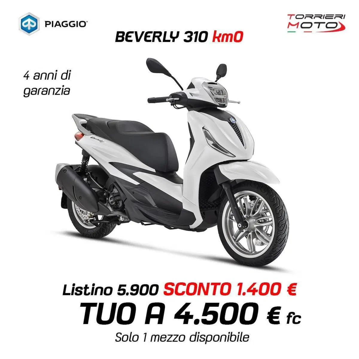 Piaggio Beverly 310 (2025 - 26)