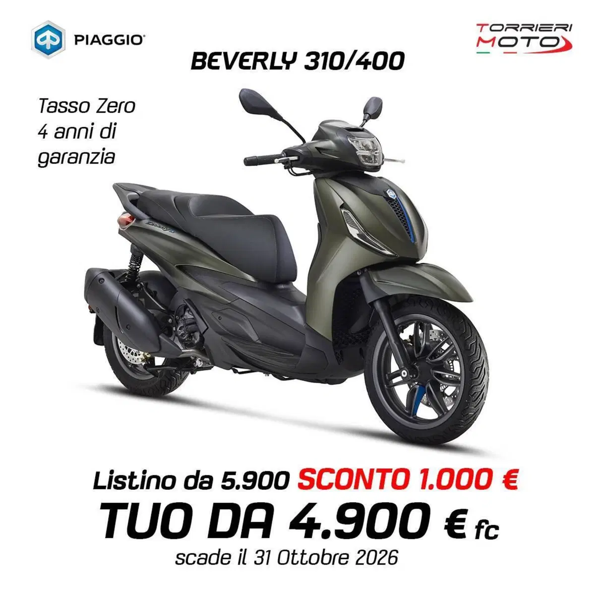 Piaggio Beverly 310 (2025 - 26)