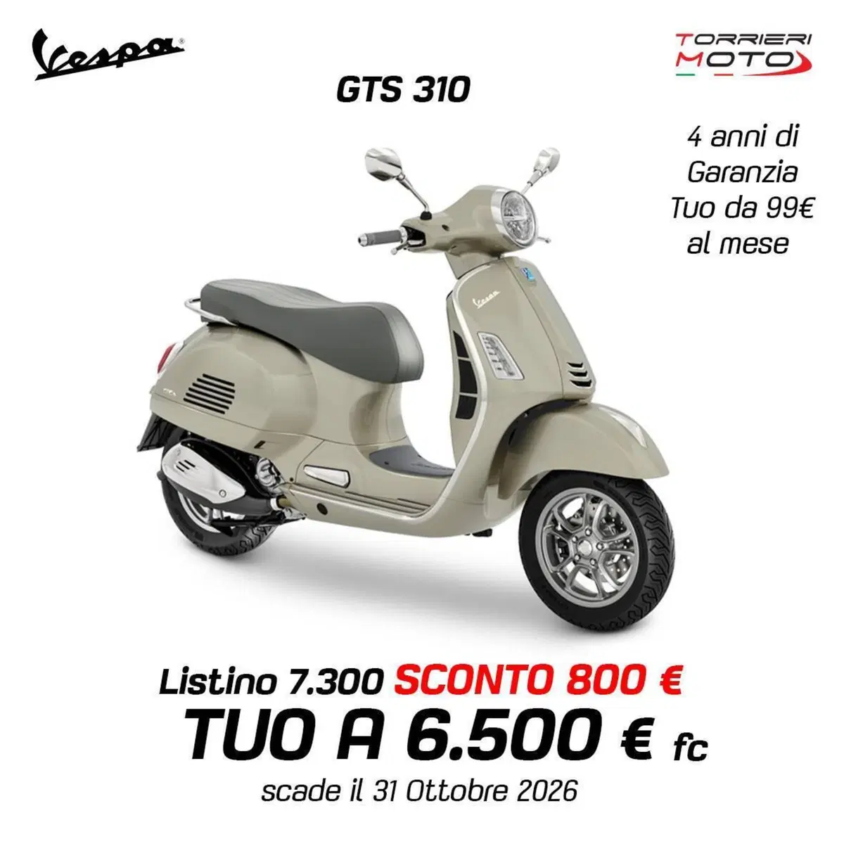 Vespa GTS 310 (2025 - 26)