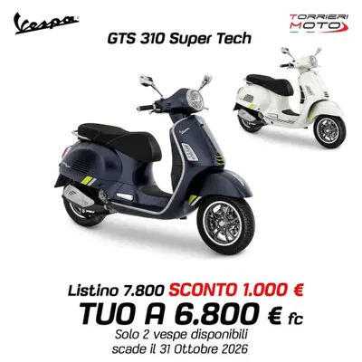 Vespa GTS 310 Supertech (2025 - 26) usata