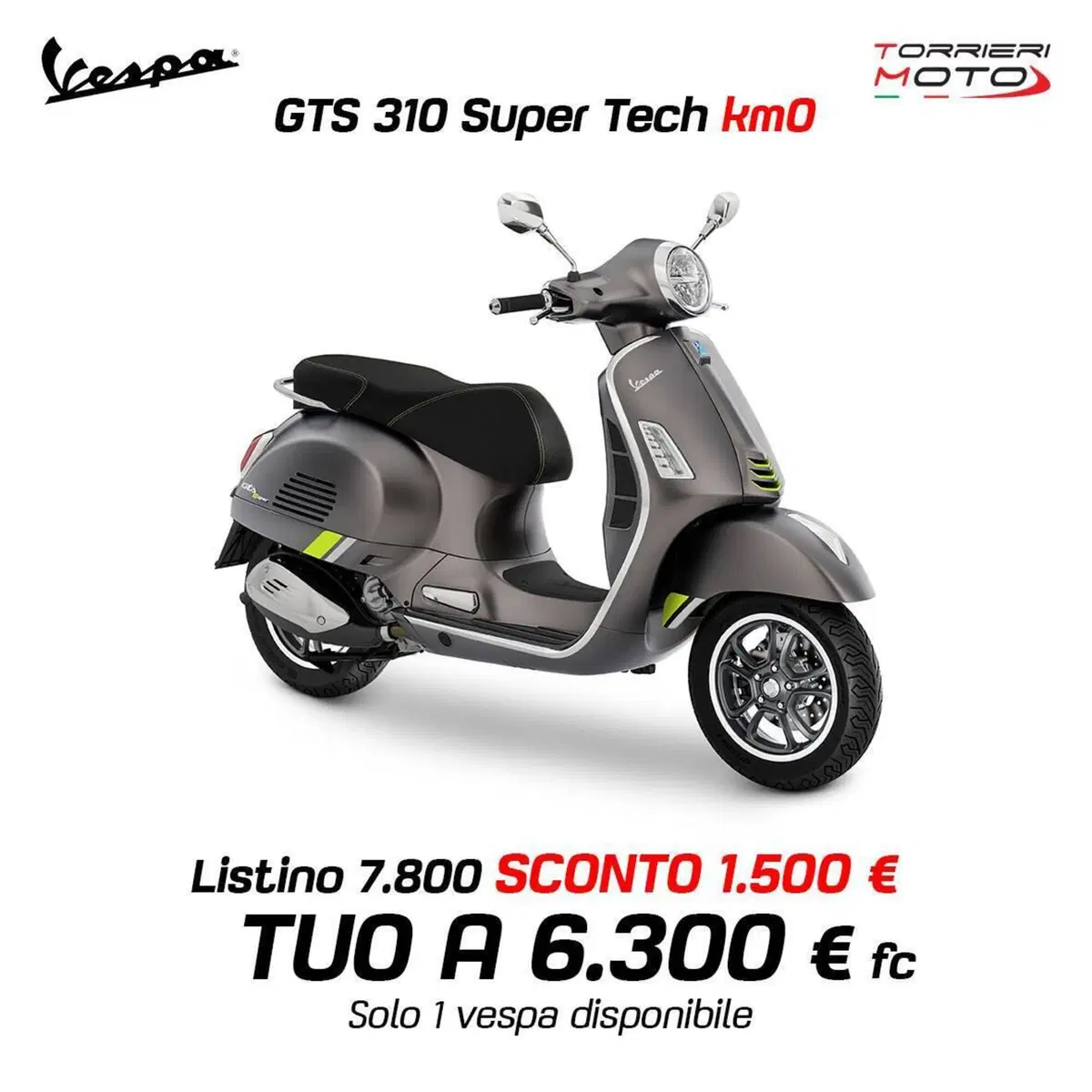 Vespa GTS 310 Supertech (2025 - 26)