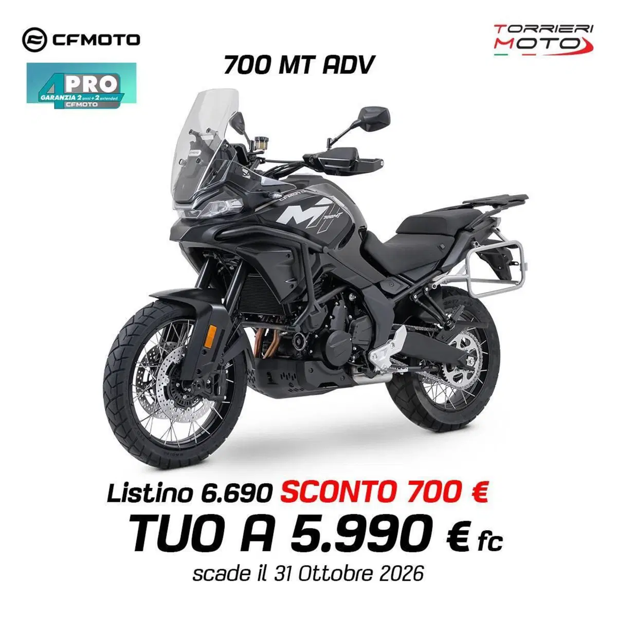 CFMOTO 700MT Adventure (2025 - 26)