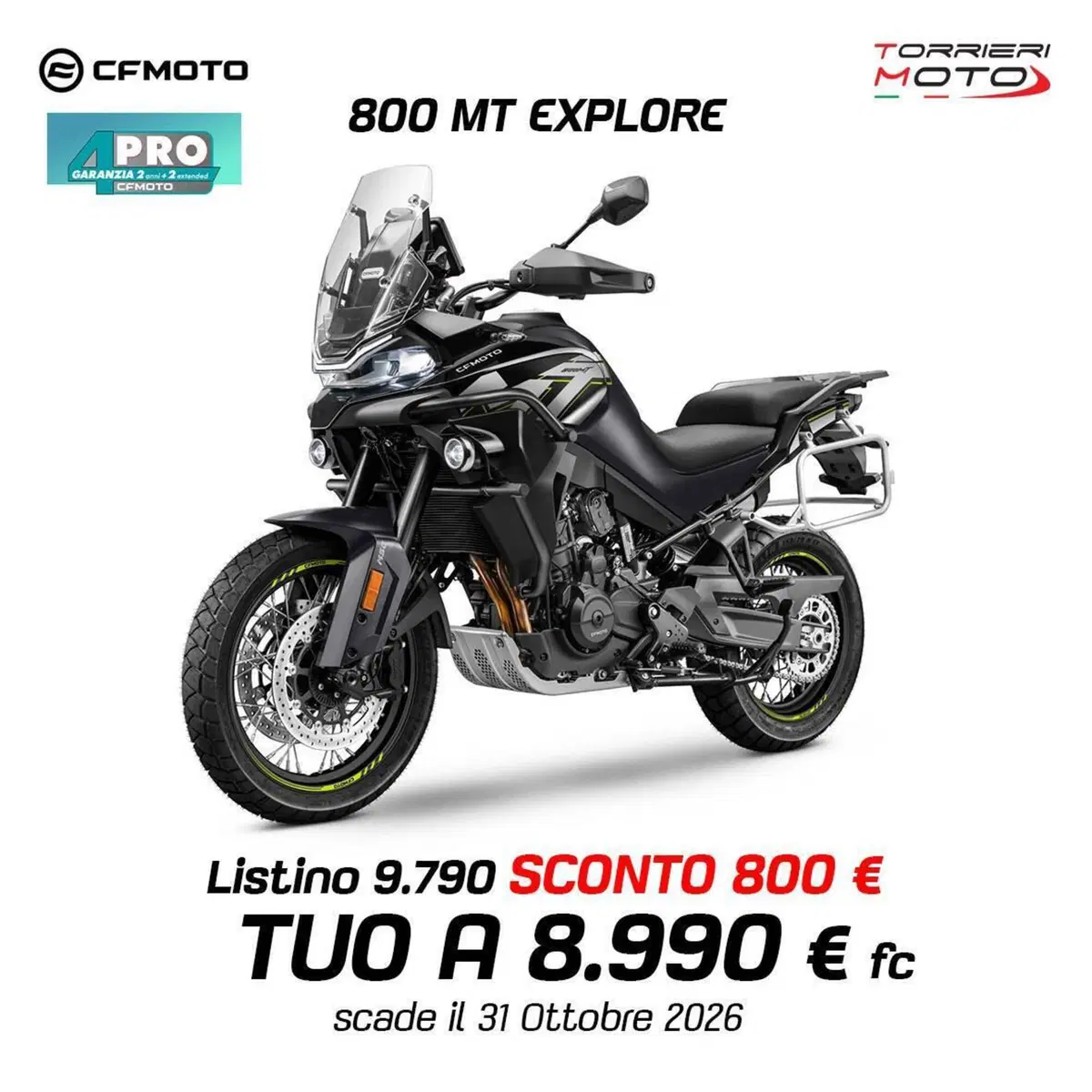 CFMOTO 800MT Explore (2023 - 26)