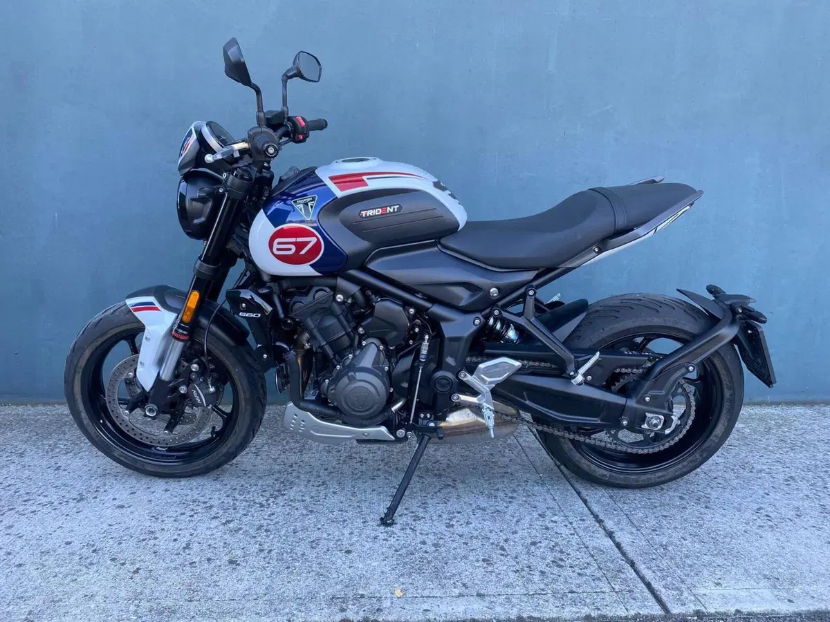 Triumph Trident 660 Triple Tribute Edition (2024)