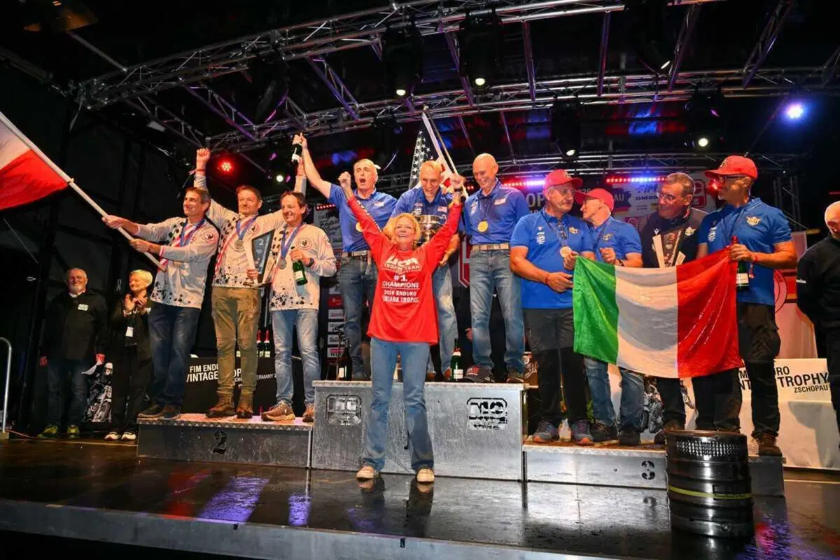 Enduro Vintage Trophy. Vincono gli USA (storico). Italia terza nel Troifeo, ma prima nel Vaso d’Argento (2)