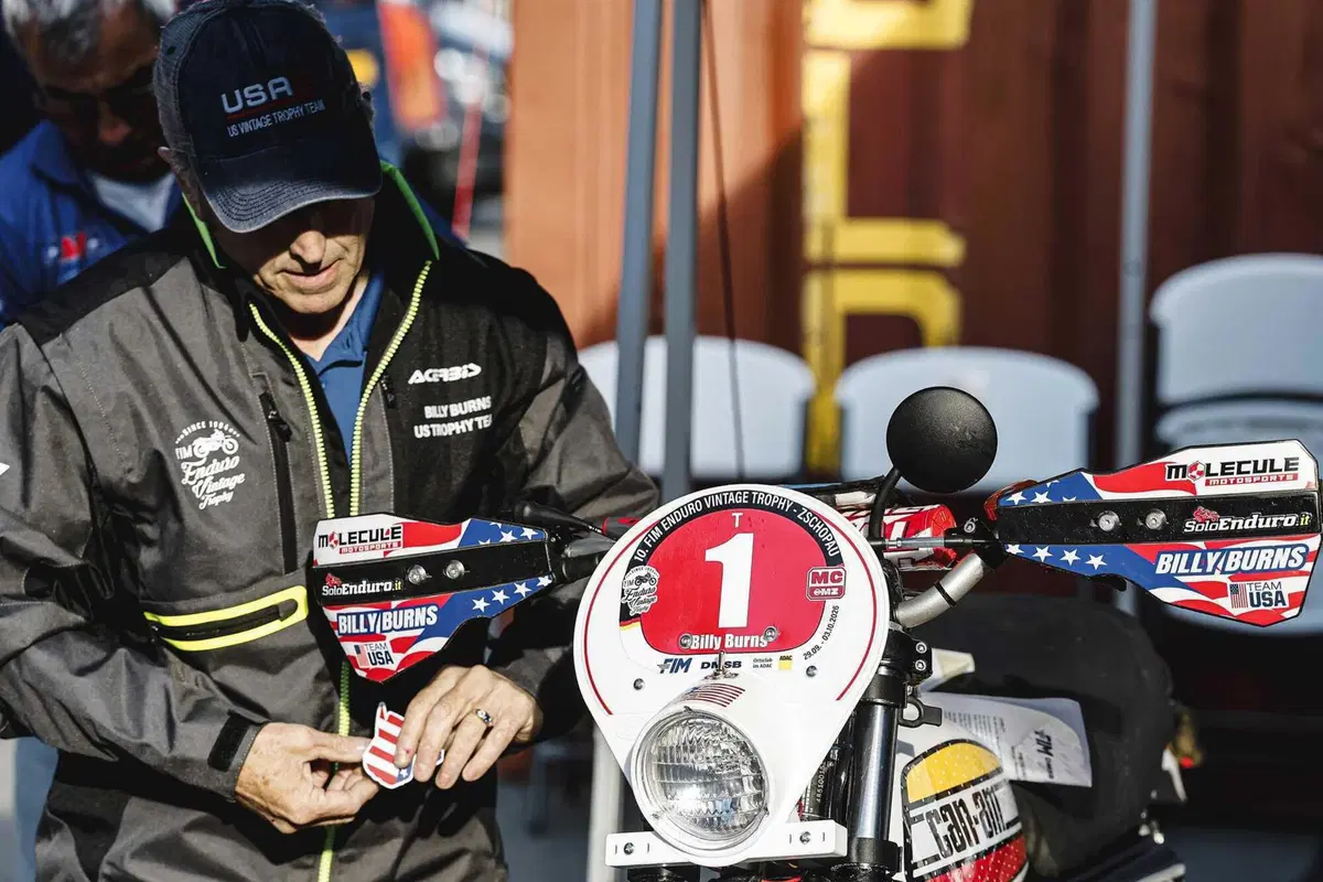 Enduro Vintage Trophy. Vincono gli USA (storico). Italia terza nel Troifeo, ma prima nel Vaso d’Argento (13)