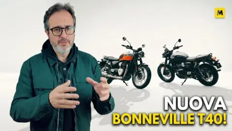 Nuova Triumph BONNEVILLE T40!
