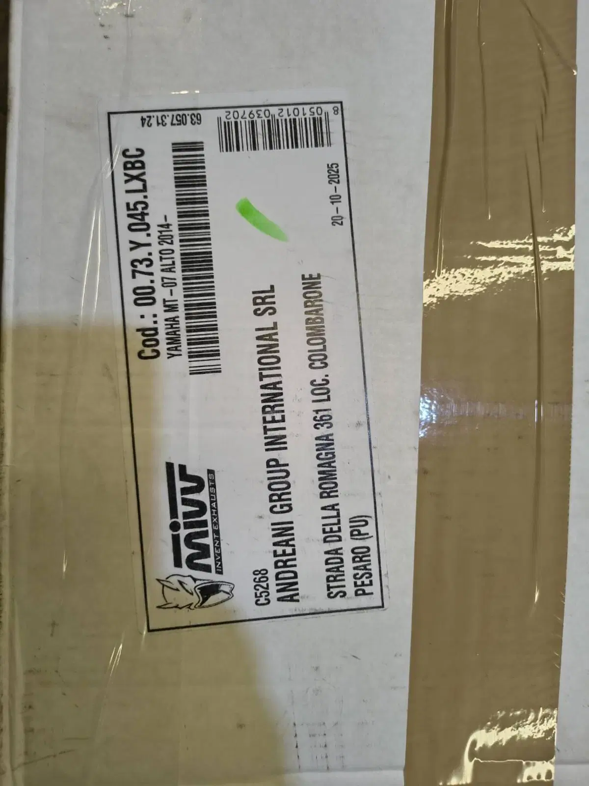 SCARICO YAMAHA MT-07 / FZ-07 2014 > 2024 Mivv (10)