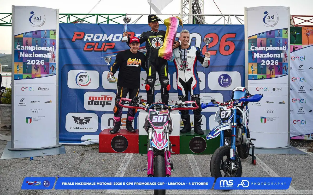 Limatola incorona i Campioni Nazionali MotoASI 2026