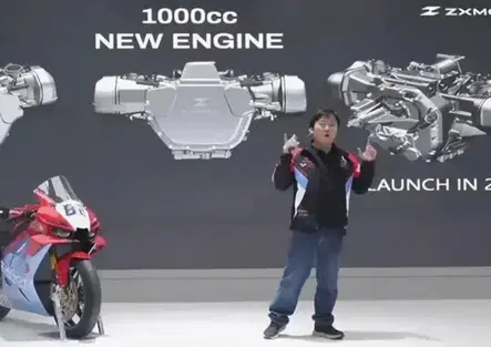 La GS cinese non è più solo un rendering: il boxer 1.000 di ZX Moto ora gira davvero