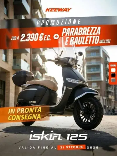 Keeway Motor Iskia 125 (2023 - 26) nuova