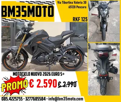 Keeway Motor RKF 125 (2025 - 26) nuova