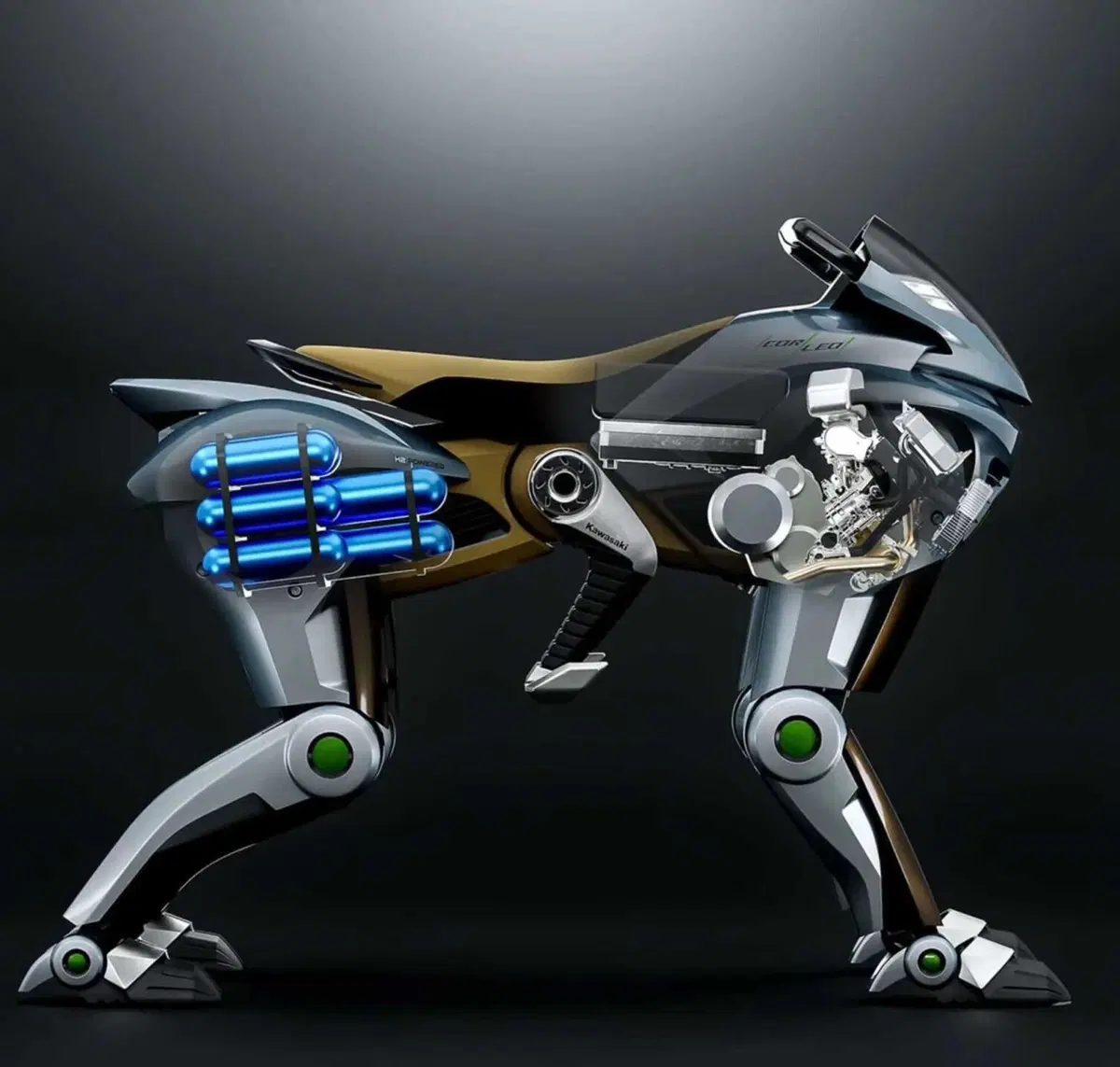 Kawasaki, dopo il cavallo robot arriva l'umanoide Kaleido nel 2030 (4)