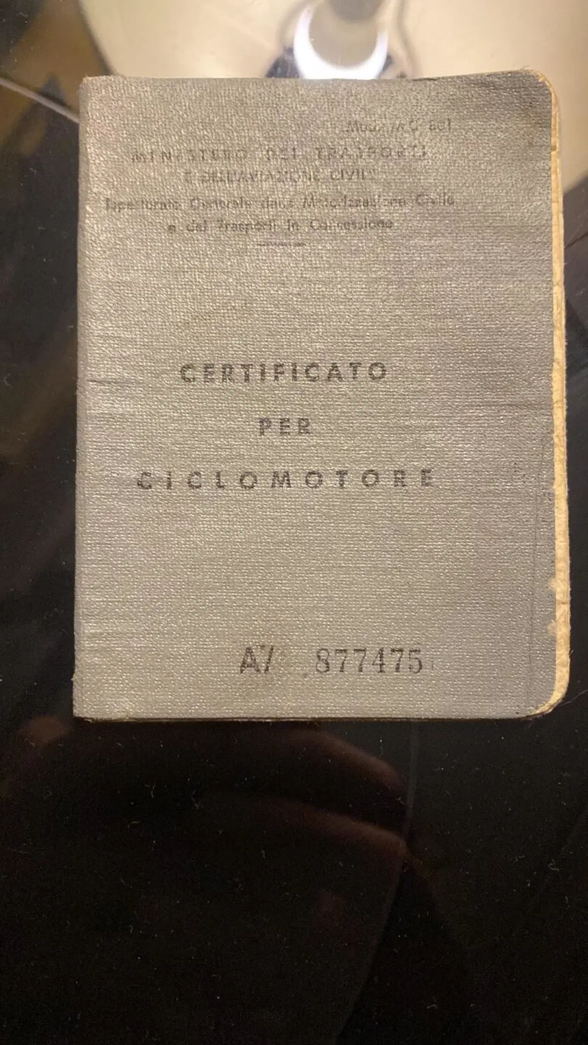 Piaggio Vespa 50N 1964, Sportellino piccolo, Documenti originali (15)