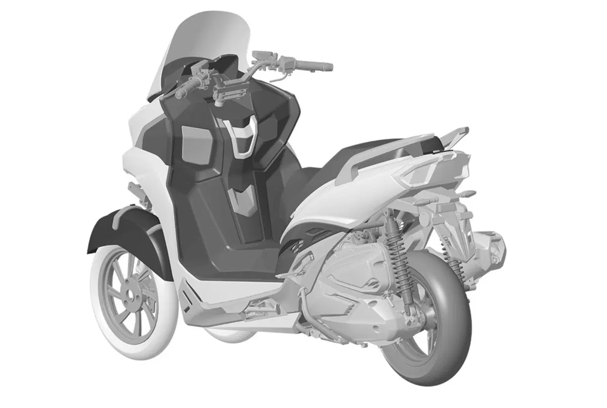 In arrivo il “baby CV3”? KYMCO brevetta un nuovo 3 ruote da città (3)