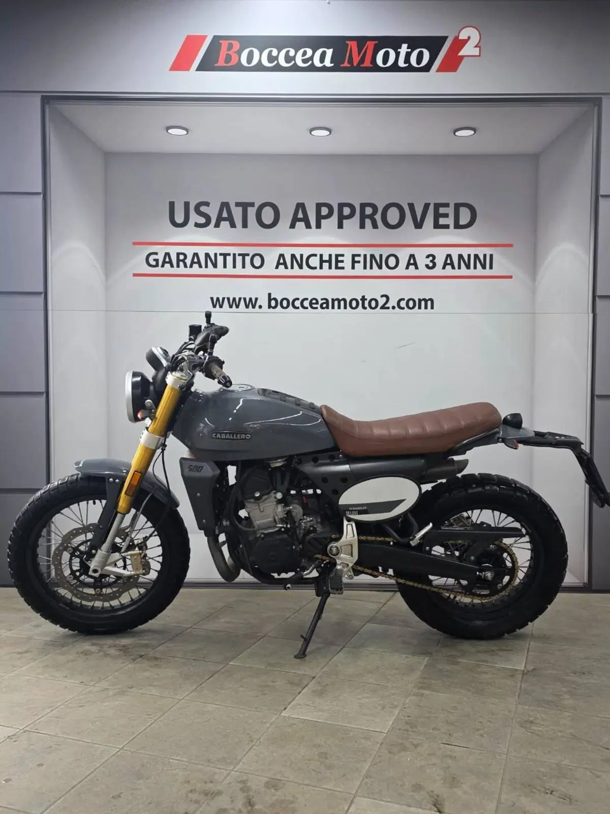 Fantic Motor Caballero 500 Scrambler Deluxe (2021 - 23)