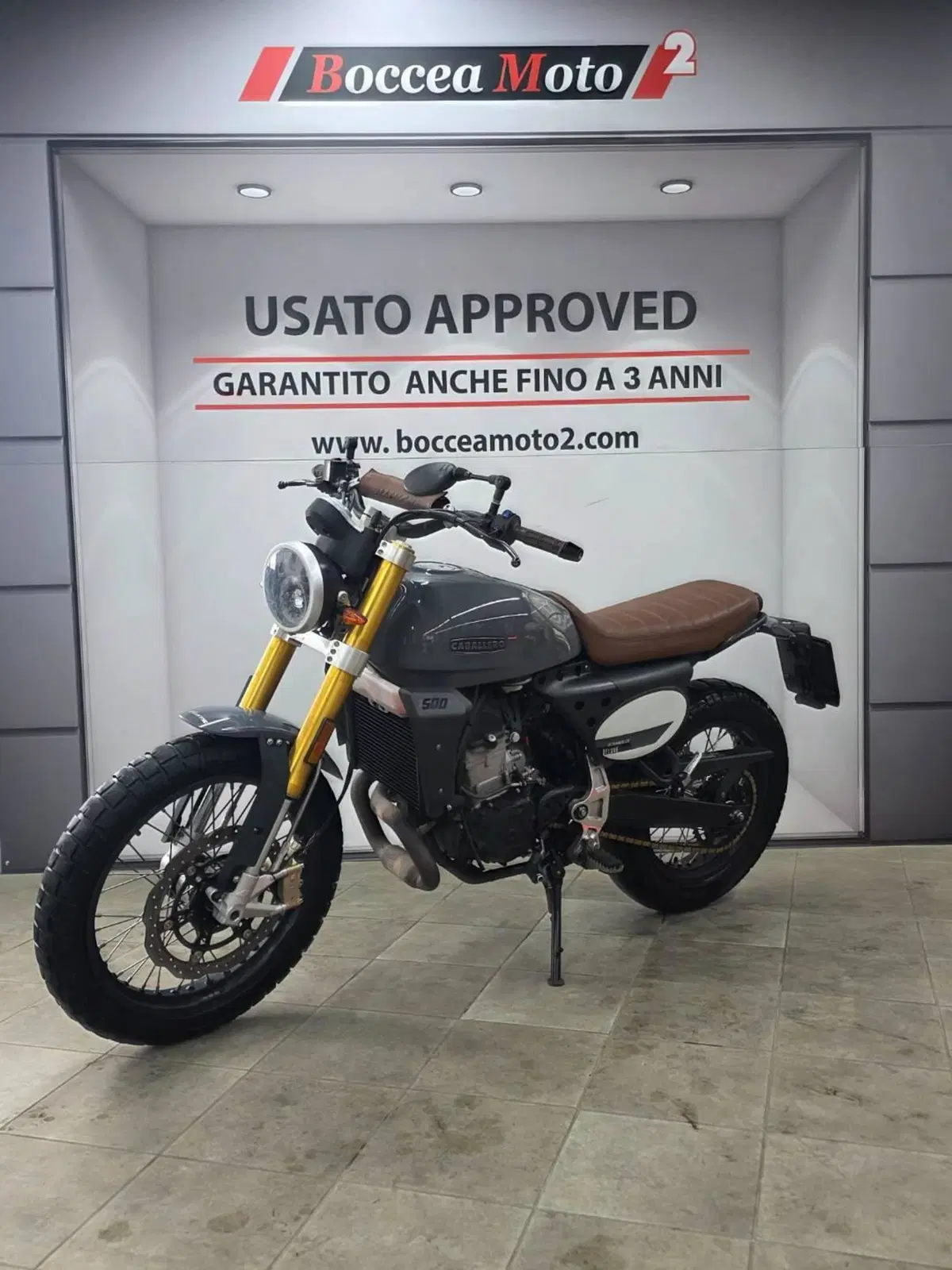 Fantic Motor Caballero 500 Scrambler Deluxe (2021 - 23) (2)