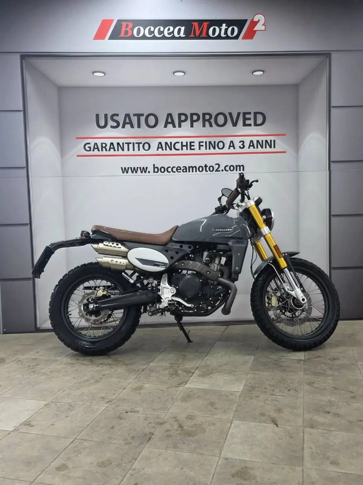 Fantic Motor Caballero 500 Scrambler Deluxe (2021 - 23) (3)