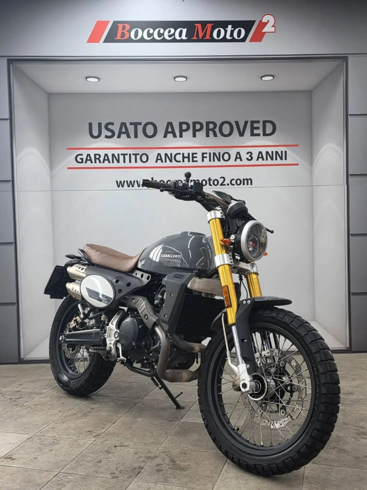 Fantic Motor Caballero 500 Scrambler Deluxe (2021 - 23) (4)