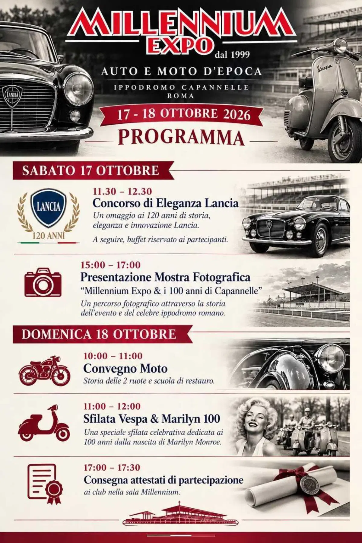 Roma: ecco Millennium Expo, mostra-scambio di auto, moto e ricambi d'epoca (7)
