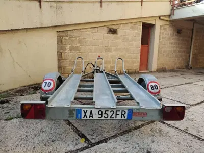 Carrello portamoto 100 %