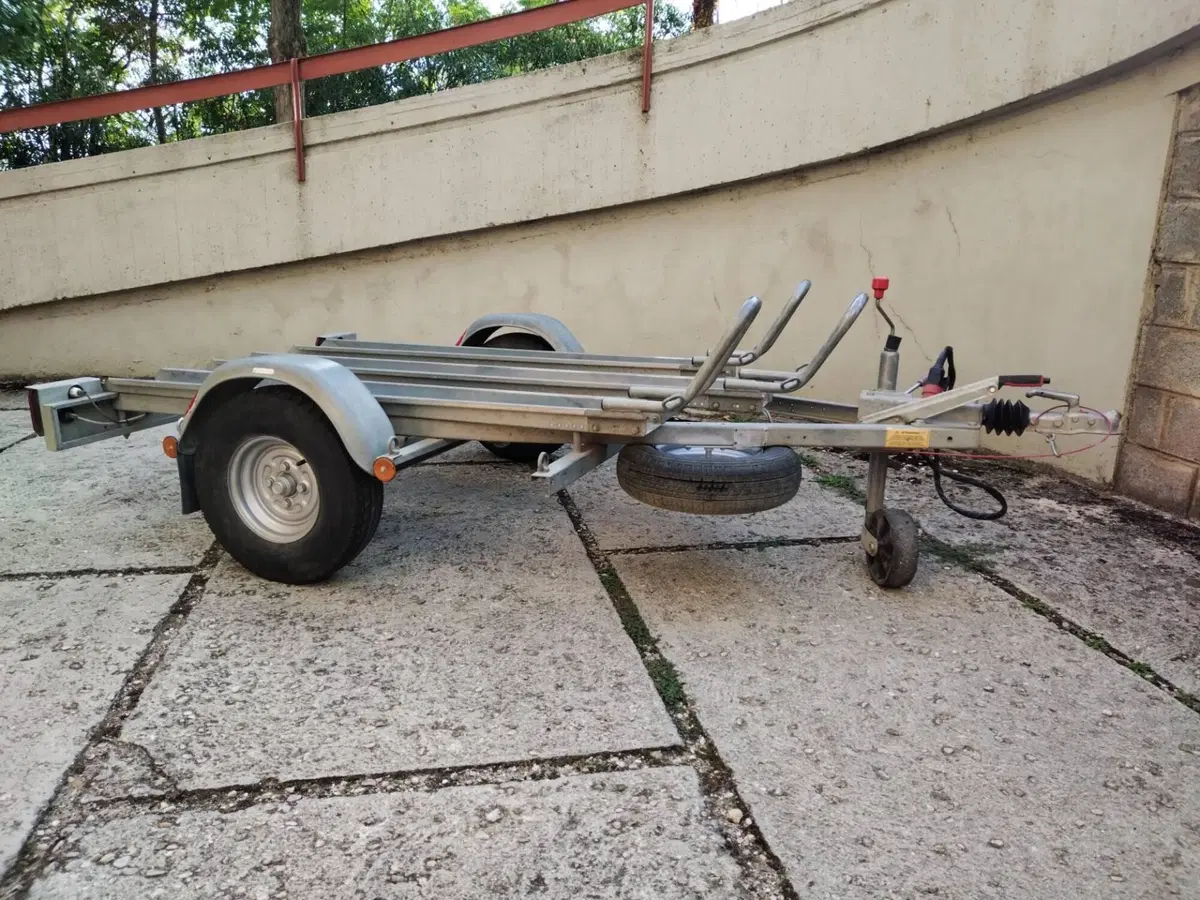 Carrello porta moto 100 % (2)