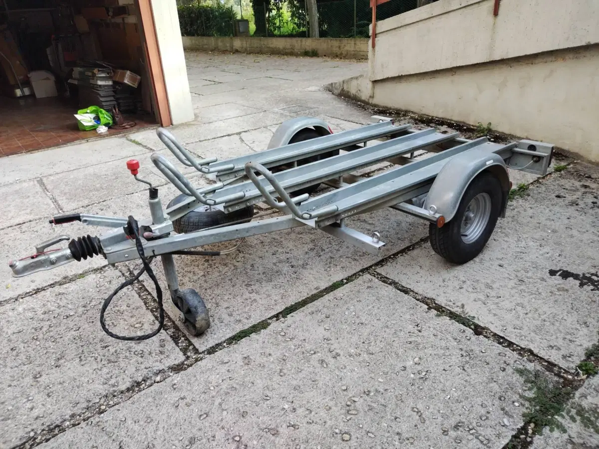 Carrello porta moto 100 % (4)