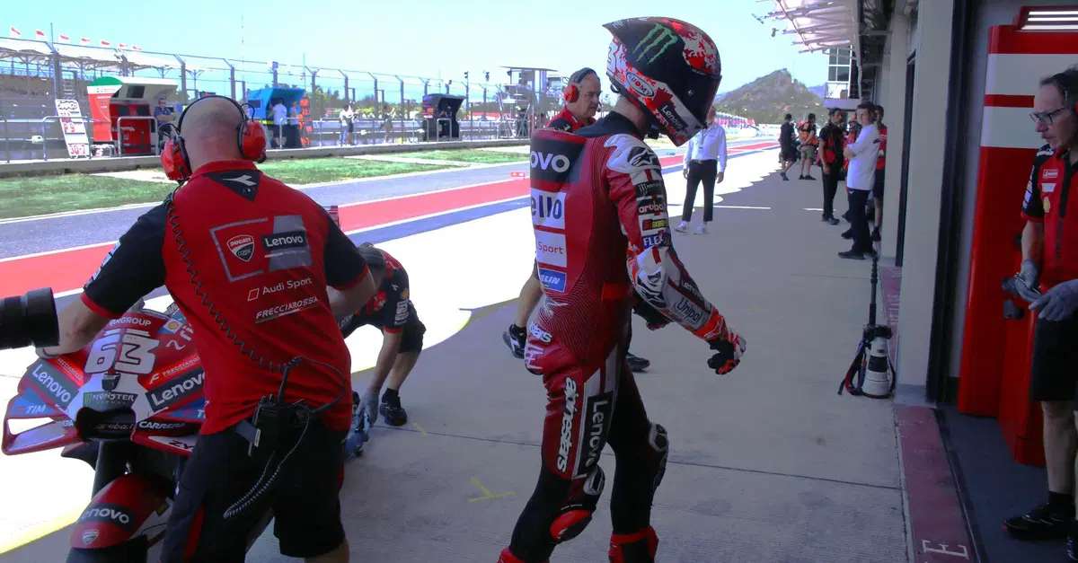 MotoGP, Pecco Bagnaia: 'Il passo indietro che abbiamo fatto negli ultimi due anni l'abbiamo accusato soprattutto in questa pista'