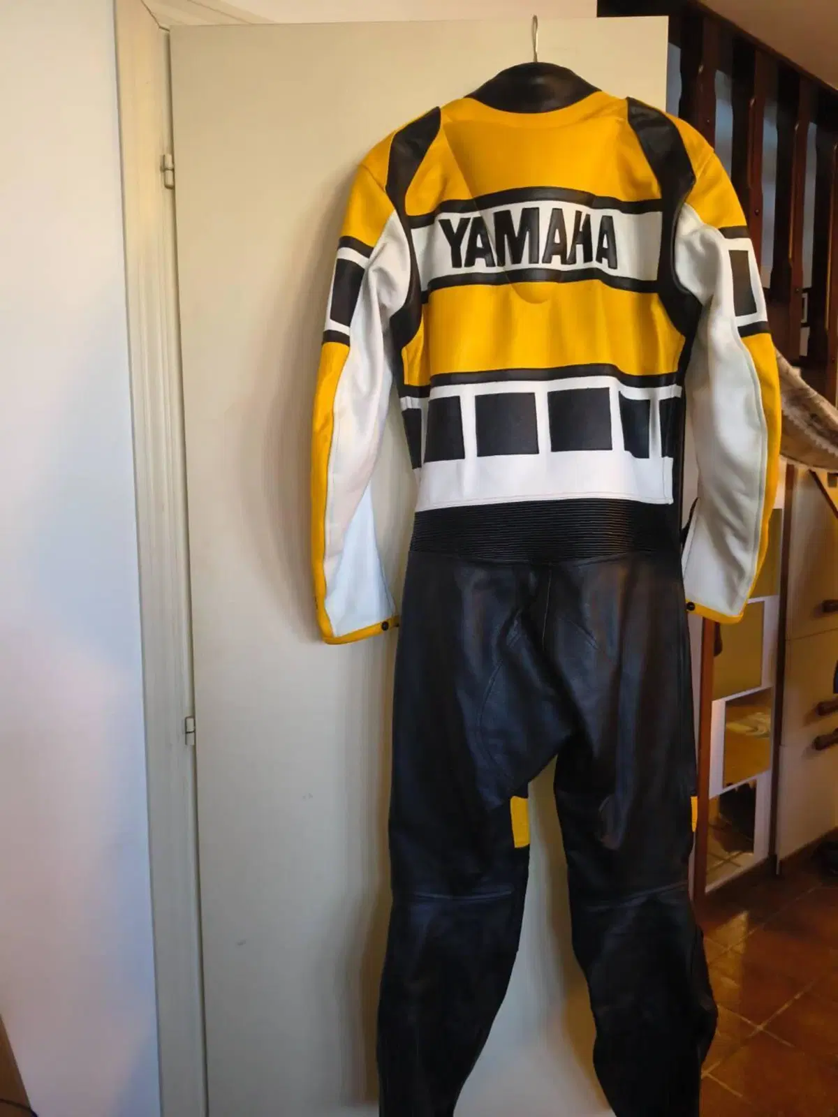 Tuta in pelle Yamaha