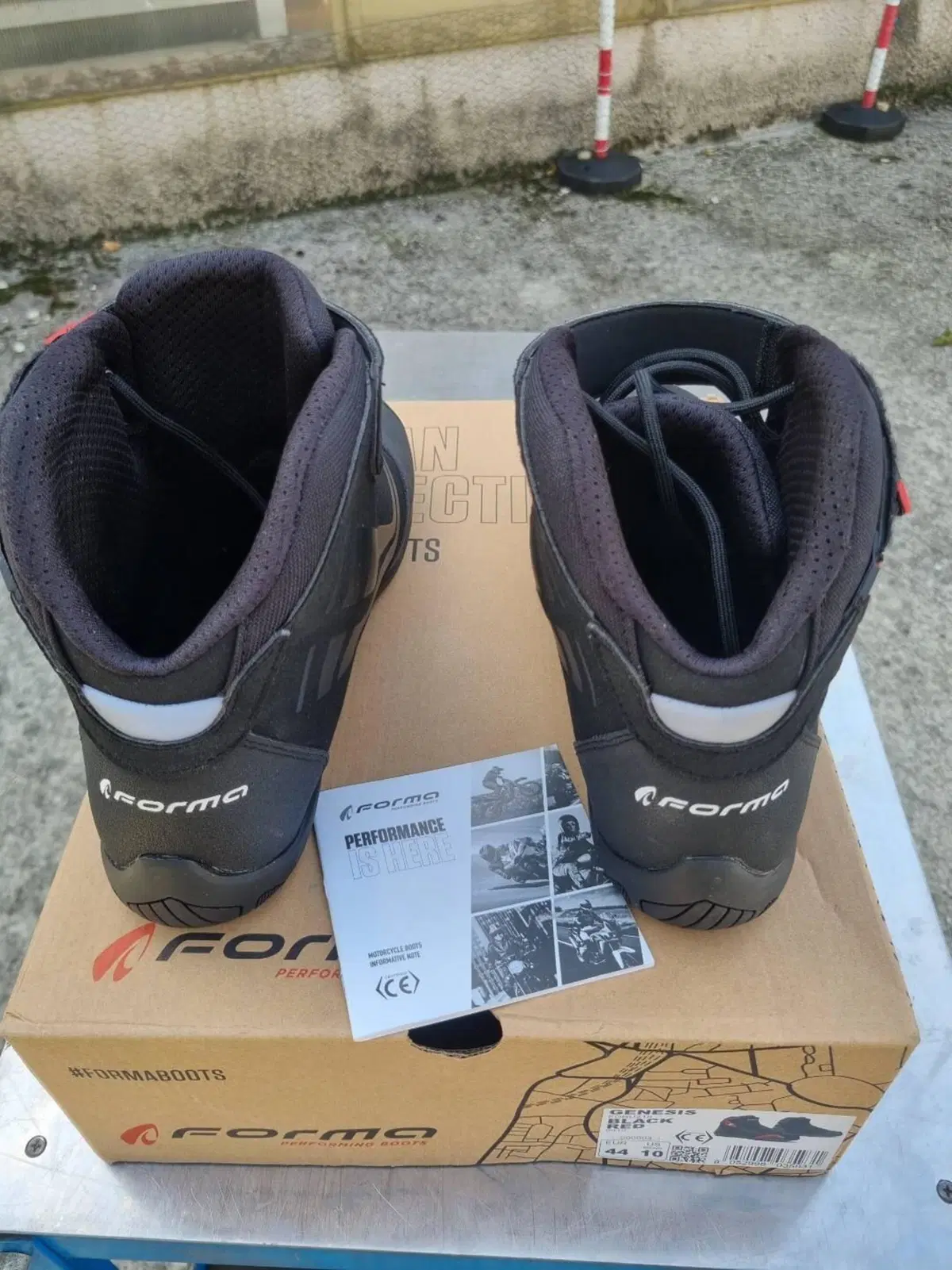 Scarpe da moto modello Forma Genesis taglia 44 (7)