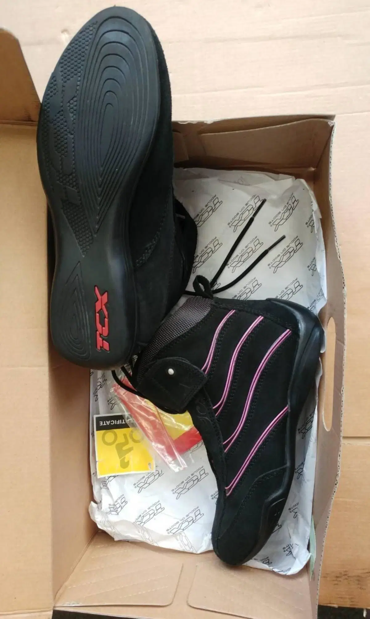 Scarpe moto da donna modello TCX X-square taglia 3 Tcx focus on boots (2)