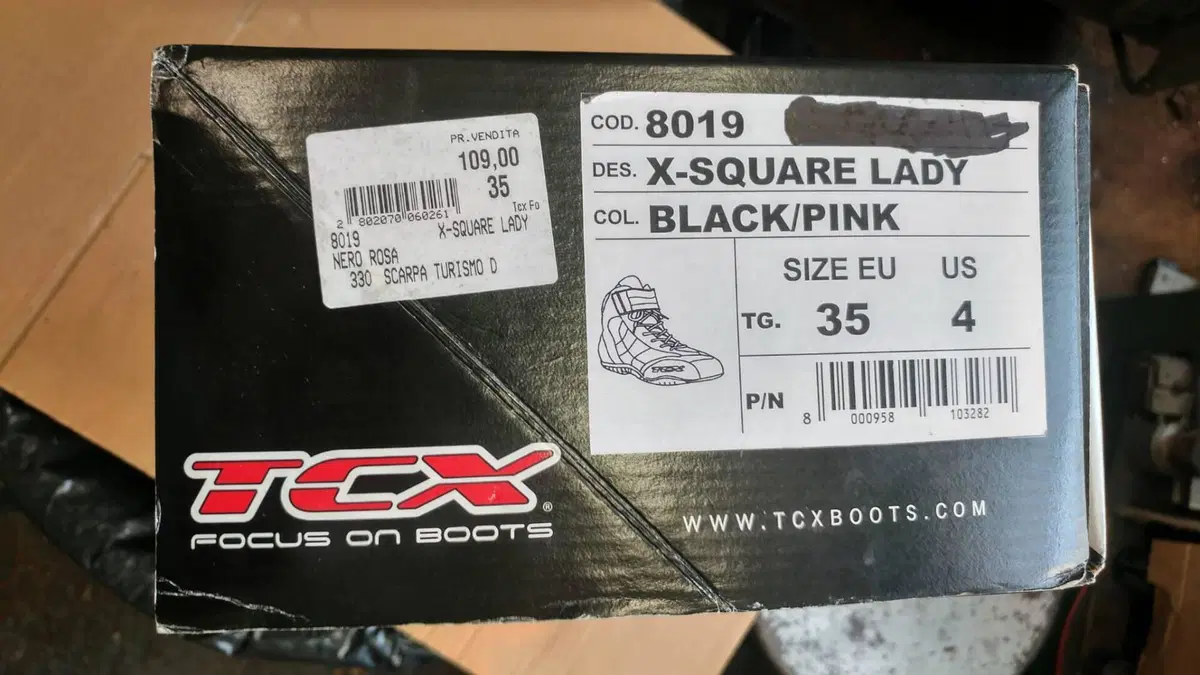 Scarpe moto da donna modello TCX X-square taglia 3 Tcx focus on boots (3)
