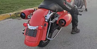 Harley-Davidson con motori a reazione!