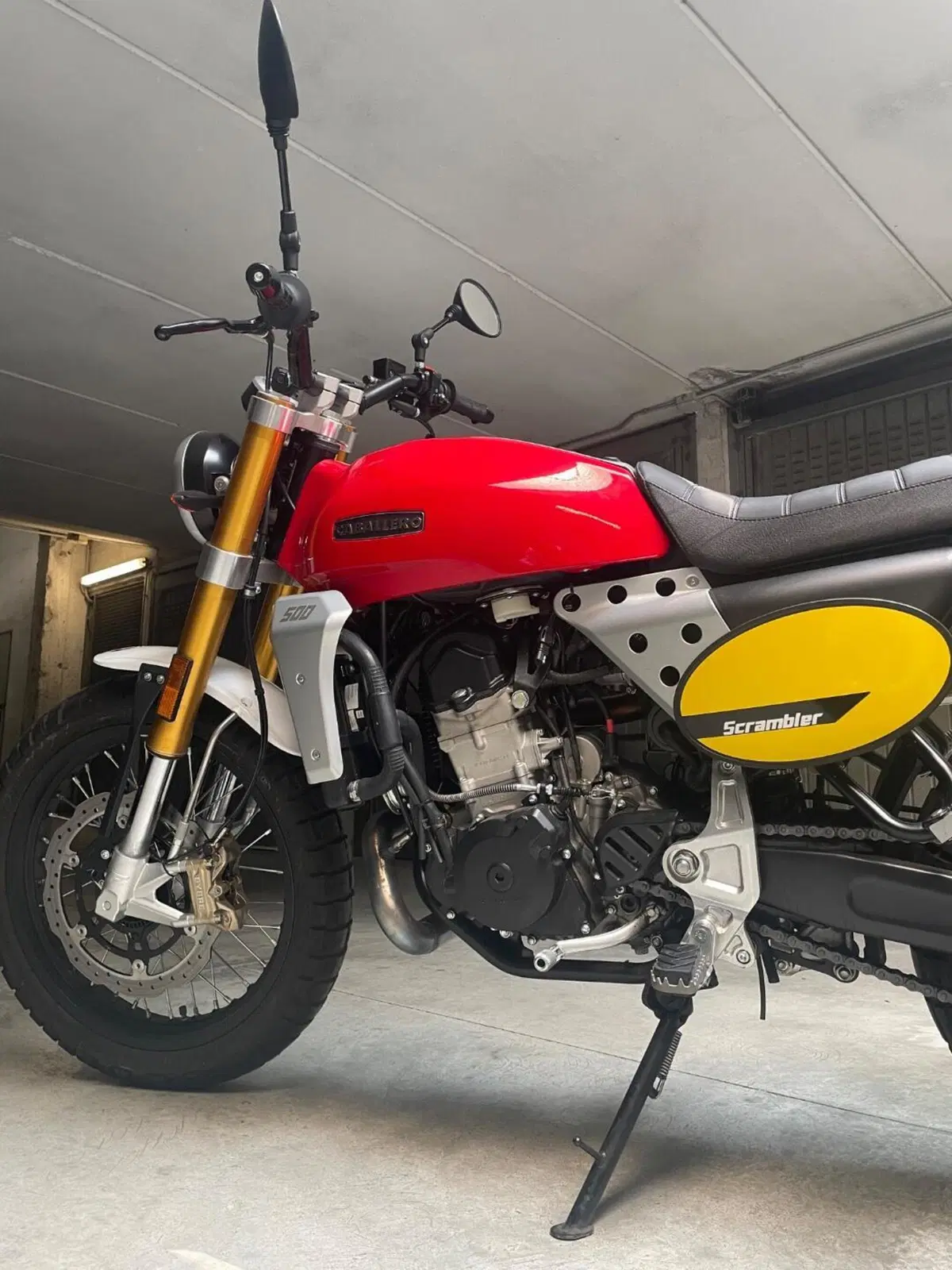 Fantic Motor Caballero 500 Scrambler 4T (2018 - 21) (5)