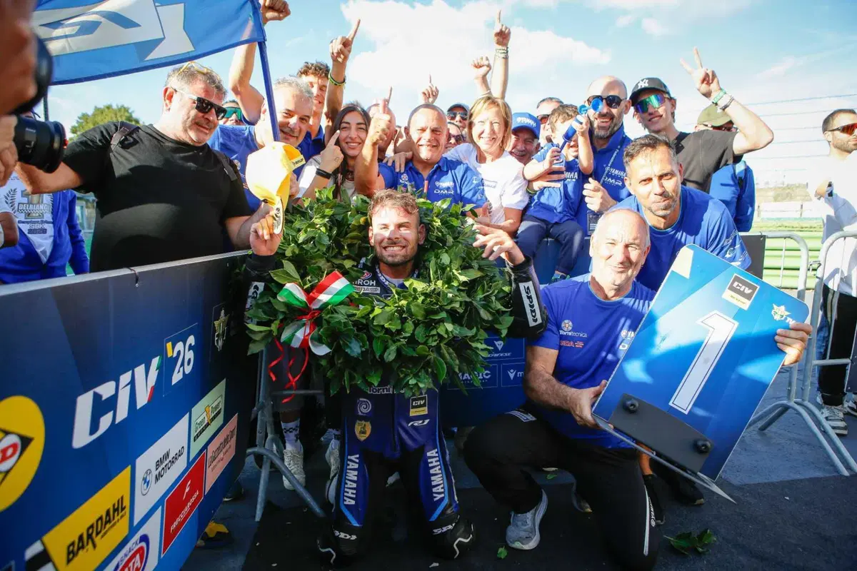 Delbianco e Dalla Porta campioni CIV 2026: dietro la doppietta Yamaha c'è una lezione di strategia [GALLERY]