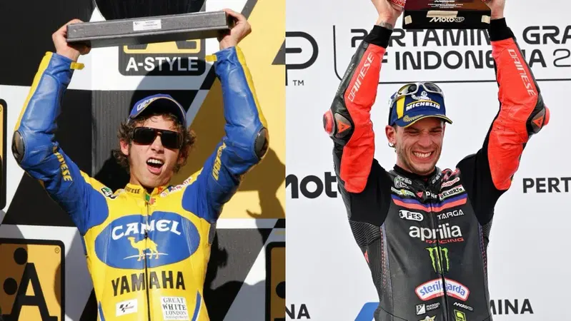 Valentino Rossi, certo, ma chi sono i 27 piloti italiani che hanno vinto 300 GP tra 500 e MotoGP?