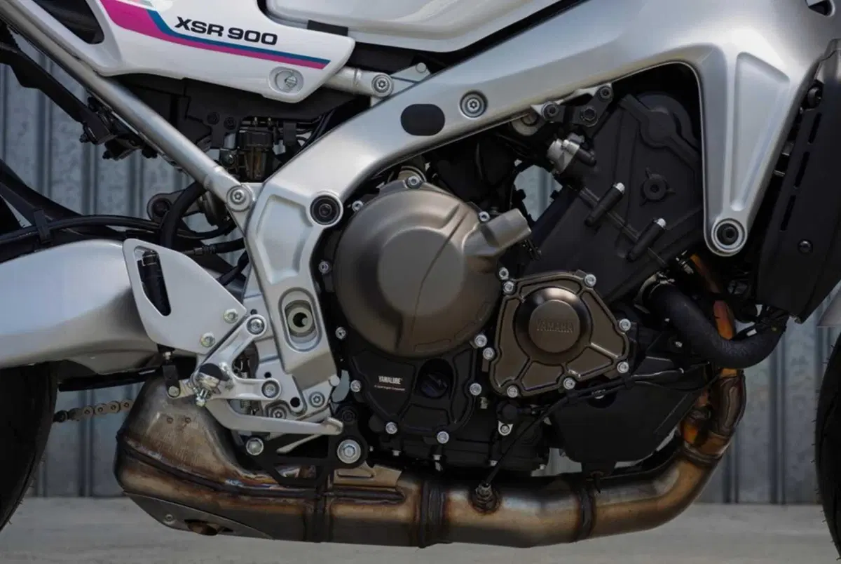 Yamaha XSR900 2027, torna il rosa anni ’90? ecco la Neon White [GALLERY]