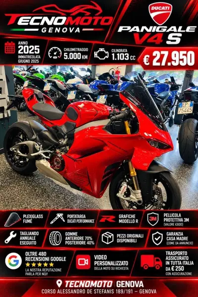 Ducati Panigale V4 S (2025 - 26) usata