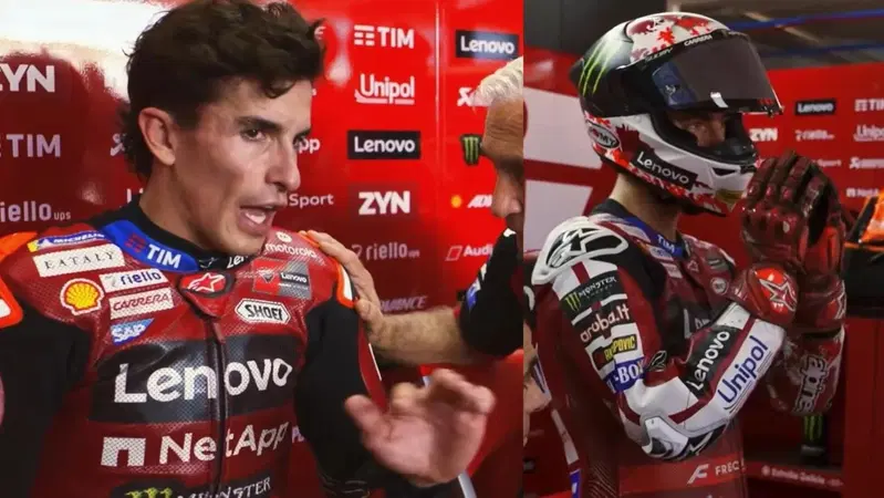MotoGP, retroscena Ducati a Mandalika, Marc Marquez: 'Non è il setup, sono io'. Bagnaia: 'Scusate' [VIDEO]