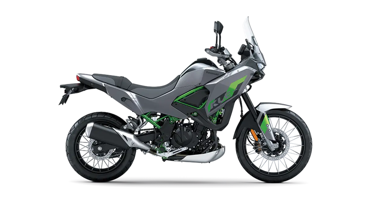 Kawasaki KLE500 2027: arriva la frizione centrifuga Smartride. La leva c'è ancora (ma fa tutto da sola) [GALLERY] (2)