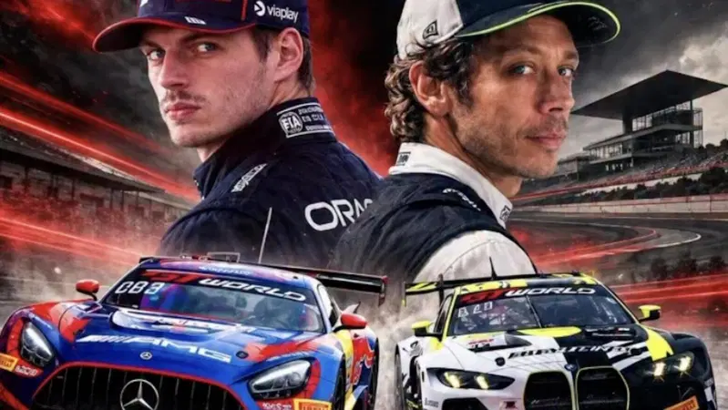 13 titoli mondiali in pista: la prima volta di Verstappen contro Valentino Rossi