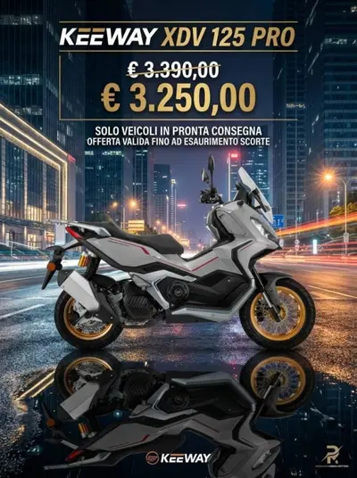 Keeway Motor XDV 125 EVO PRO (2025 - 26) nuova