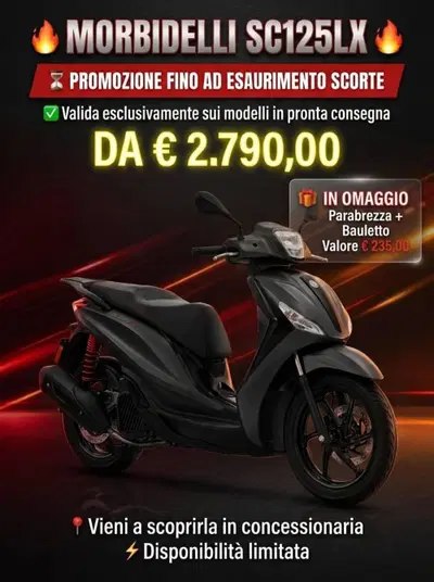 Morbidelli SC125LX (2024 - 26) nuova