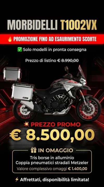 Morbidelli T1002VX (2024 - 26) nuova
