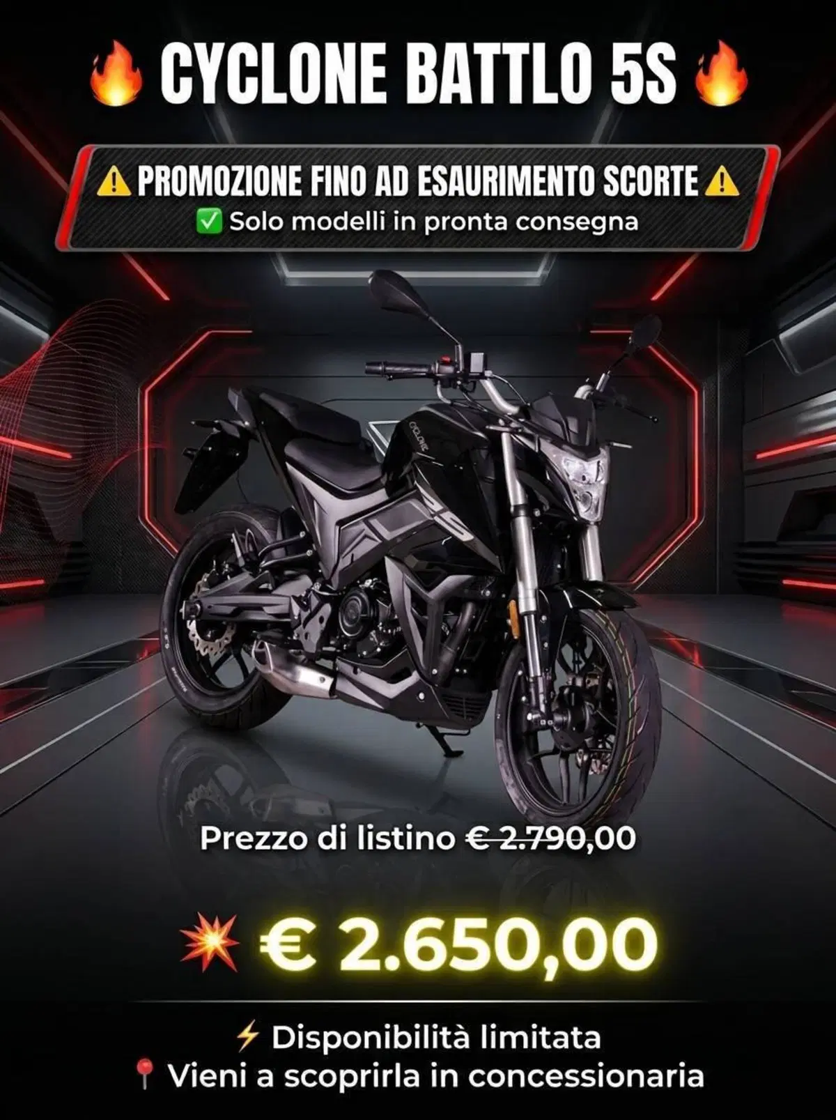Cyclone Battlo 5S (2025 - 26)
