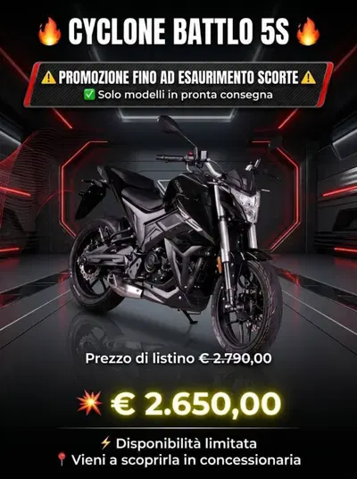 Cyclone Battlo 5S (2025 - 26) nuova